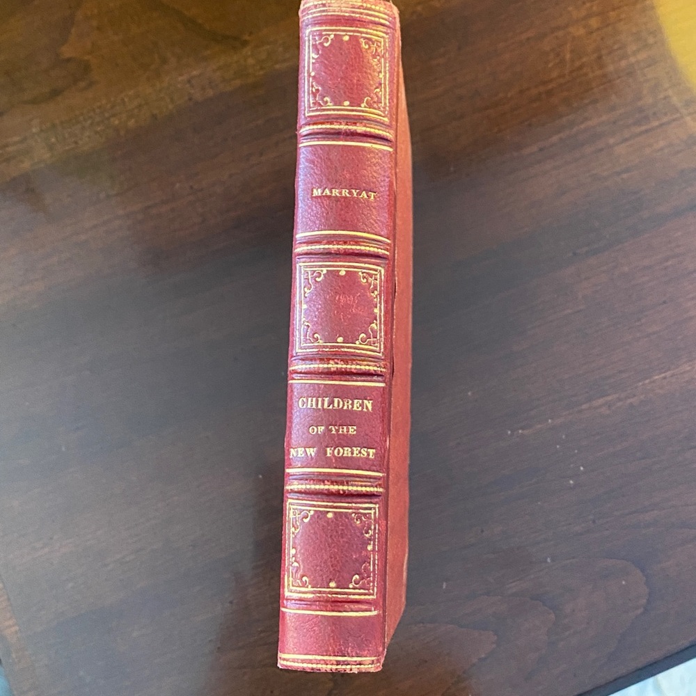 1848 Children of the New Forest by Captain Marryat • Small Red Hardback - Picture 2 of 13